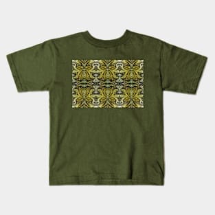 Pattern of Water Fountain Art Nouveau by mavicfe Kids T-Shirt